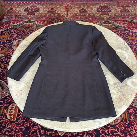 La Moda Amari Atrium Hotel Bangkok 100% Silk Blazer Coat - Picture 8 of 15